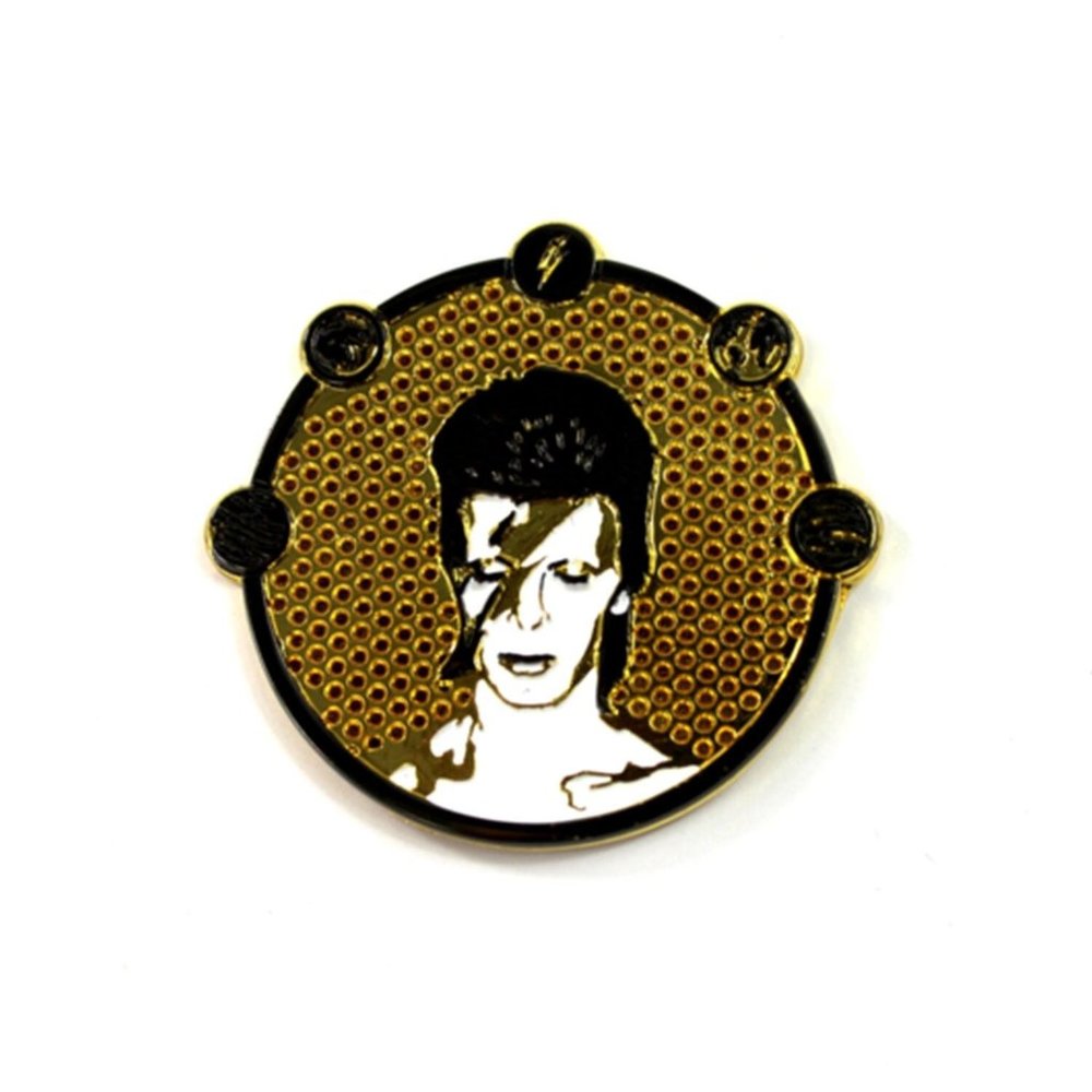 Enamel Pin Custom Lapel The David Bowie Stardust Pin - Music Pin